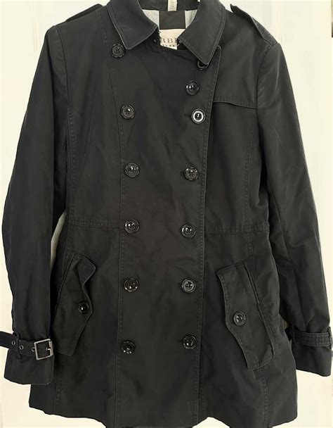 burberry double breasted jacket for girls|Burberry lightweight jacket women.